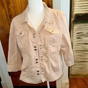 Westport 1962 tan chino lightweight  jacket size XL